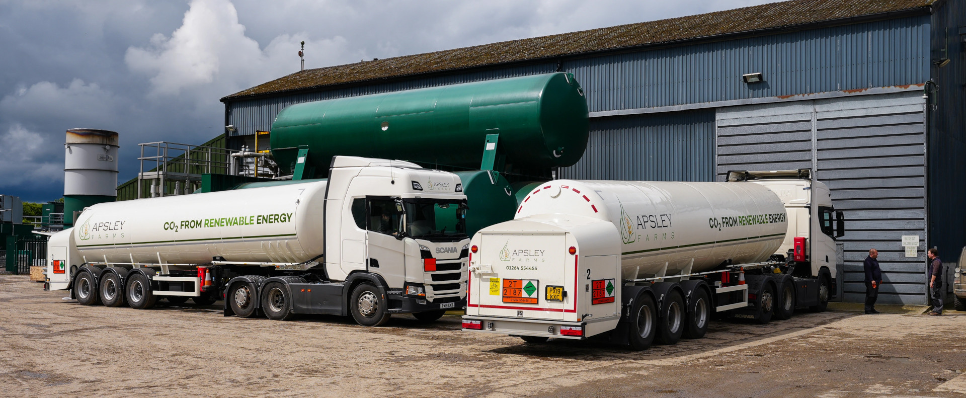 Apsley farms tankers